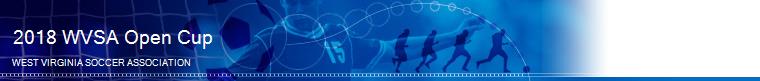 2018 WVSA Open Cup banner